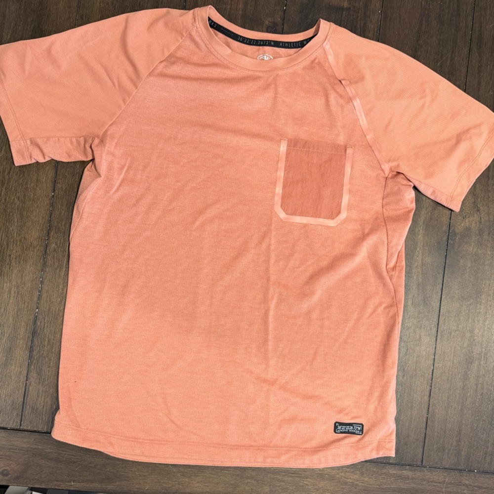 Athletic Works Men's Shirt in Coral